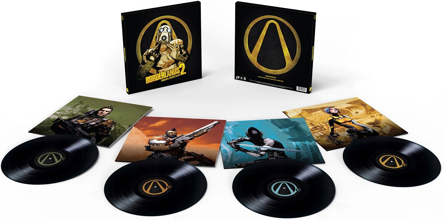 Borderlands 2 Original Soundtrack - 4 Black LP