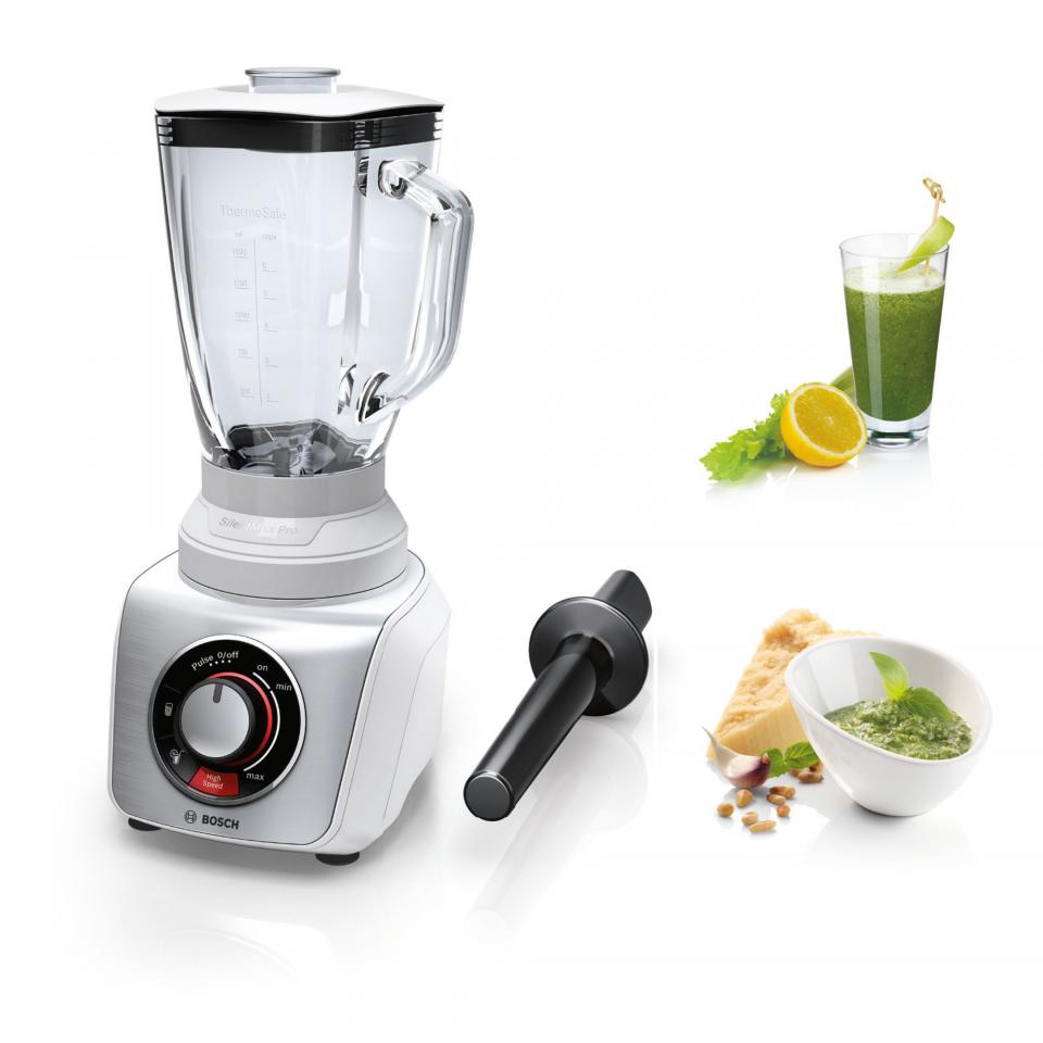 Bosch blender MMB66G5M - wit/zilver