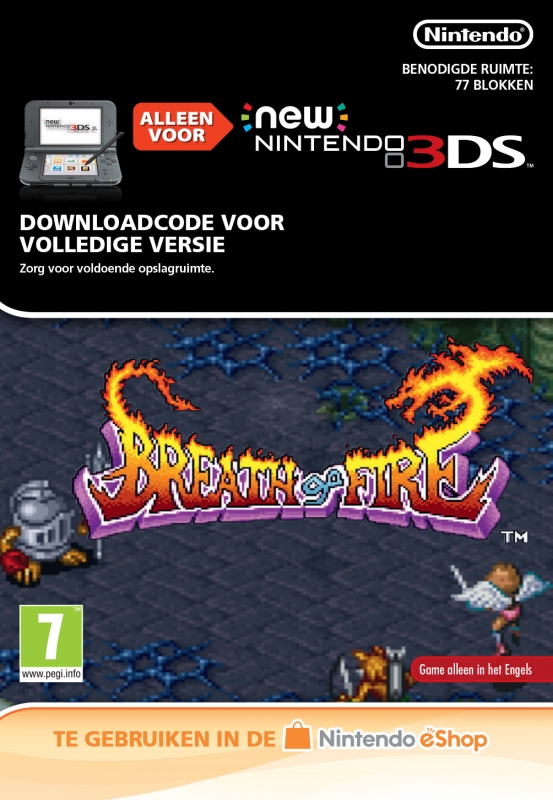 Breath of Fire Virtual Console (New 3DS/New 2DS only)