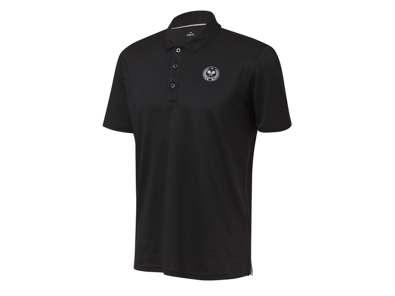 CRIVIT Heren sportpolo (S (44/46), Zwart)