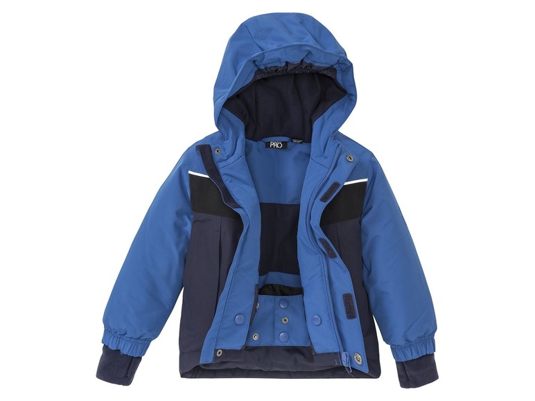 CRIVITPRO Jongens ski-jack 86/92, Blauw/donkerblauw/zwart