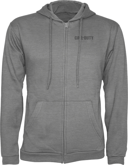 Call of Duty Black Ops Cold War - Locate & Retrieve Grey Zipper Hoodie