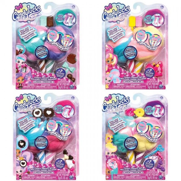 Candylocks Basic Doll 2-Pack