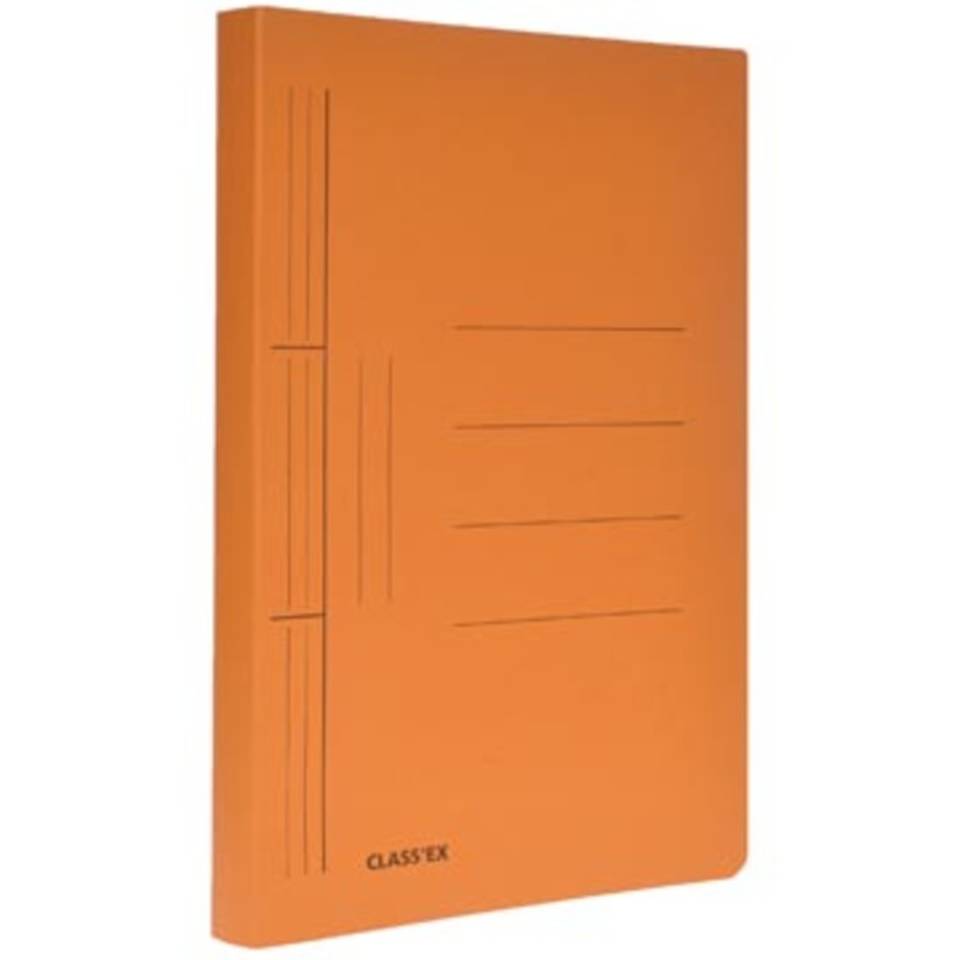 Class\ex hechtmap, ft 25 x 32 cm (voor ft A4), oranje