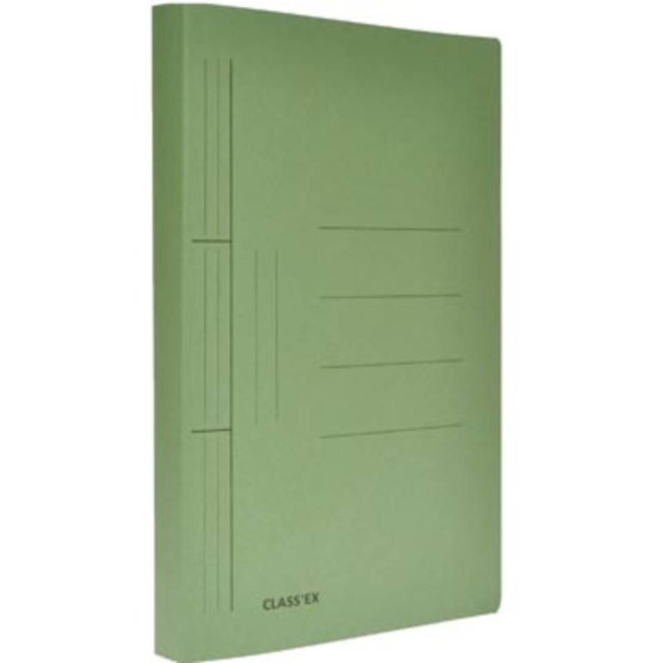 Class\ex hechtmap, ft 25 x 34,7 cm (voor ft folio), groen