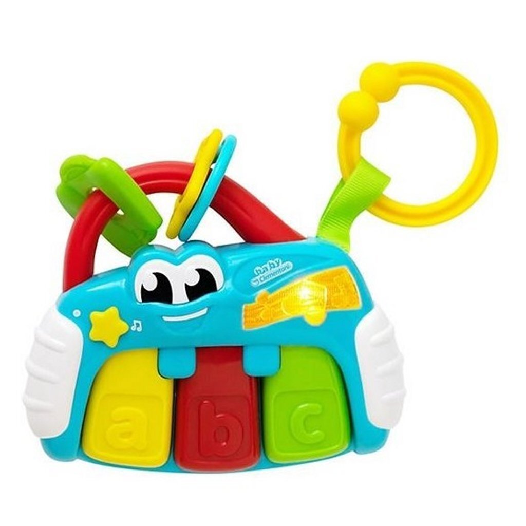 Clementoni Baby Piano Rammelaar + Licht en Geluid