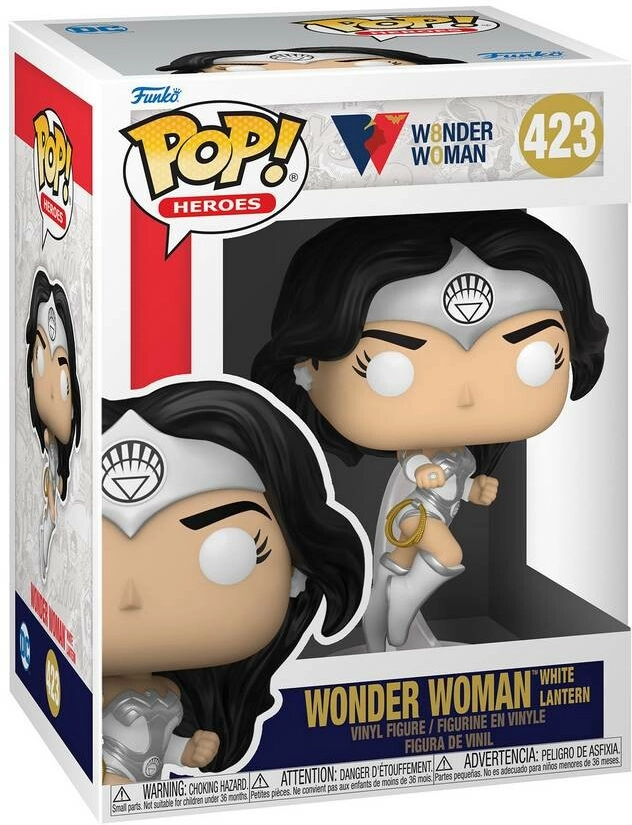 DC Wonder Woman 80th Anniversary Pop Vinyl - Wonder Woman with White Lantern