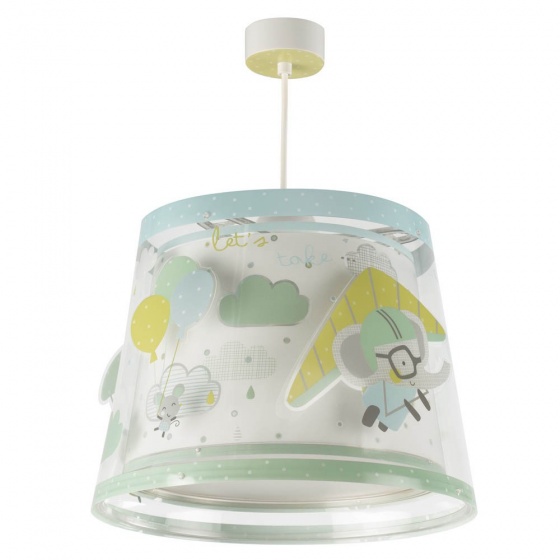 Dalber hanglamp A Little Trip 26 cm wit