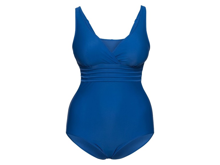 Dames badpak of tankini plus size 46, Blauw