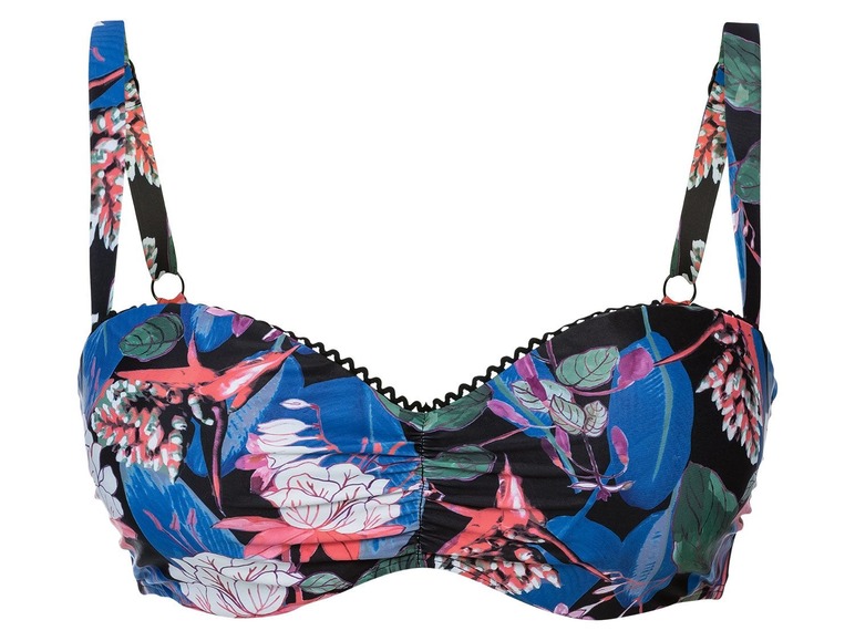 Dames bikinitopje plus size 90C, All-over-print