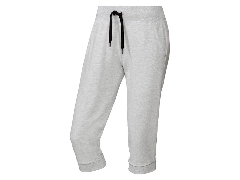 Dames capri-joggingbroek M (40/42), Grijs