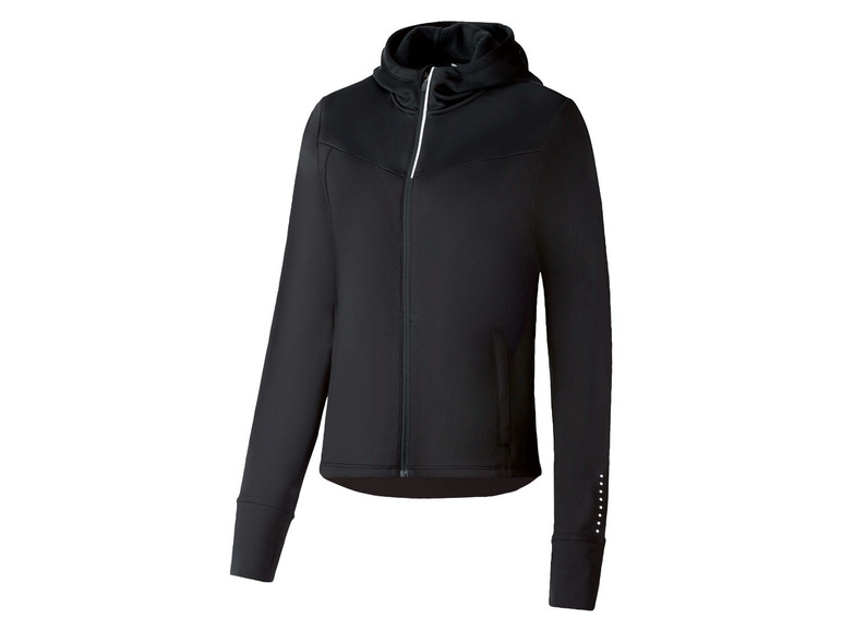 Dames functionele softshell jas (L (44/46), Zwart)