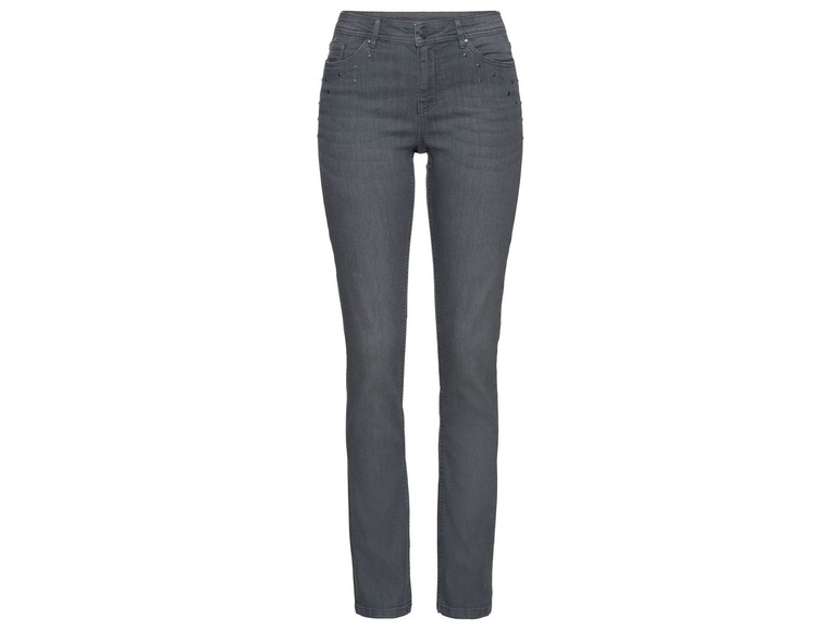 Dames jeans - slim fit 46, Grijs