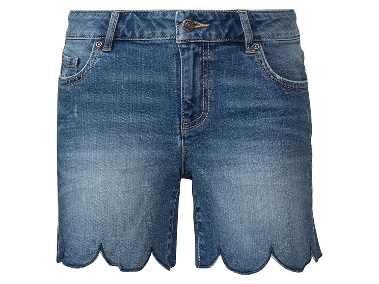 Dames jeansshort 36, Blauw