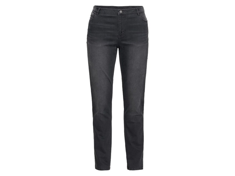 Dames skinnyjeans plus size 48, Grijs