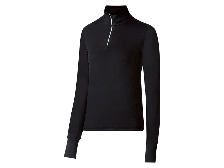 Dames sportshirt (L (44/46), Zwart)