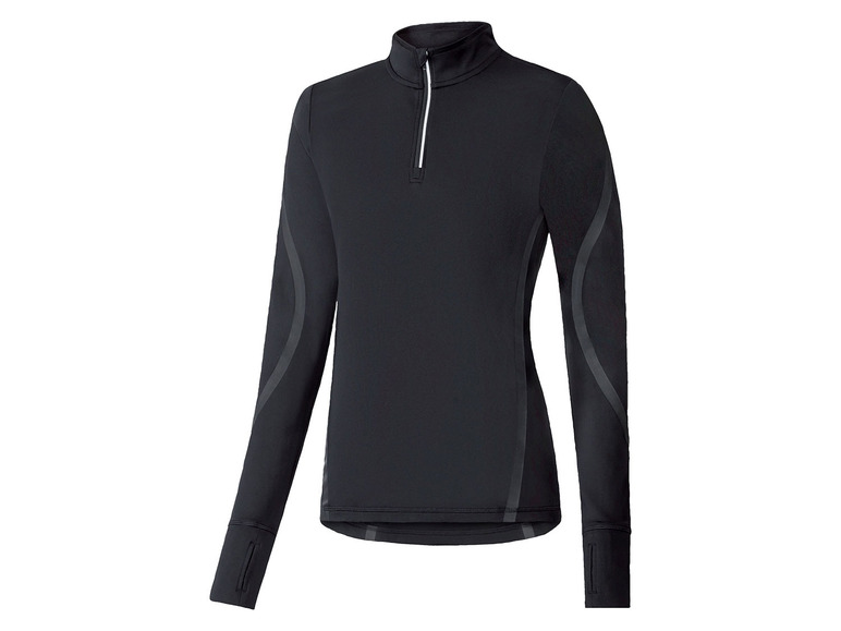 Dames sportshirt (S (36/38), Zwart)