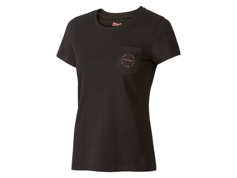 Dames sportshirt L (44/46), Zwart