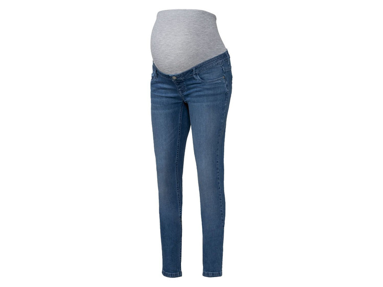 Dames zwangerschapsjeans (42, Blauw)