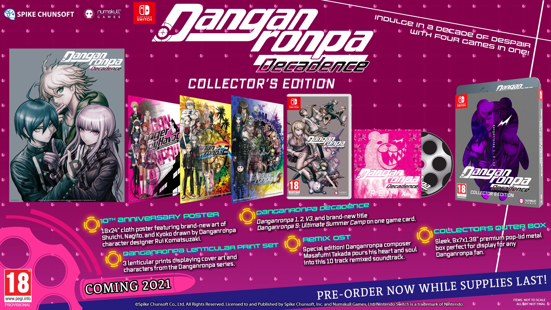 Danganronpa Decadence Collector\s Edition