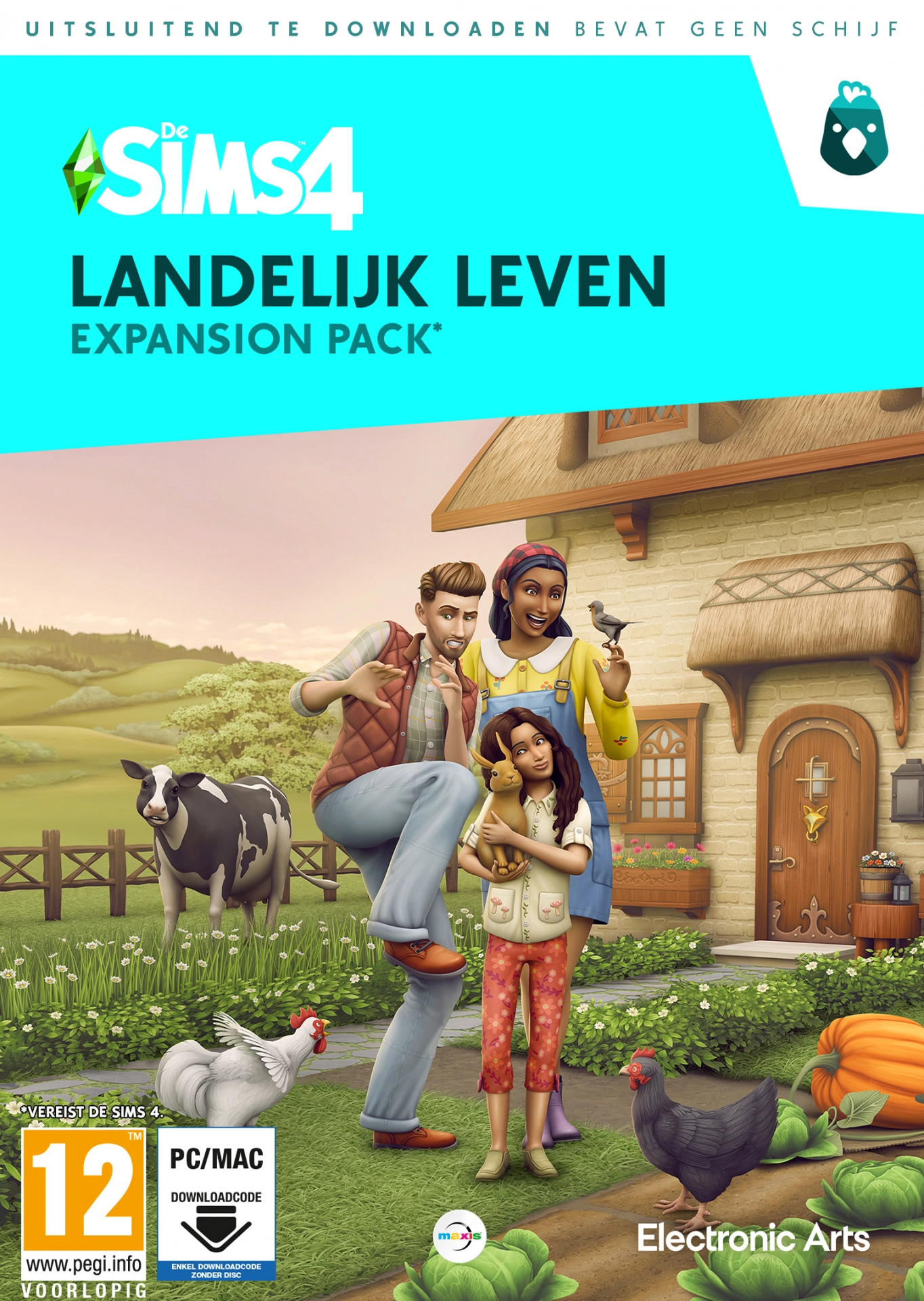 De Sims 4: Landelijk Leven (Add-On) (Code in a Box)