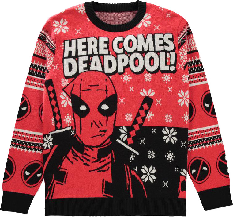 Deadpool - Knitted Christmas Jumper