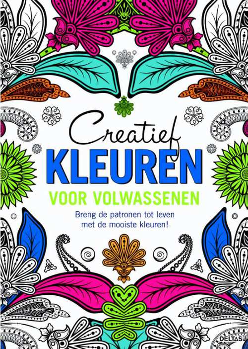 Deltas Creatief kleurboek voor volwassenen