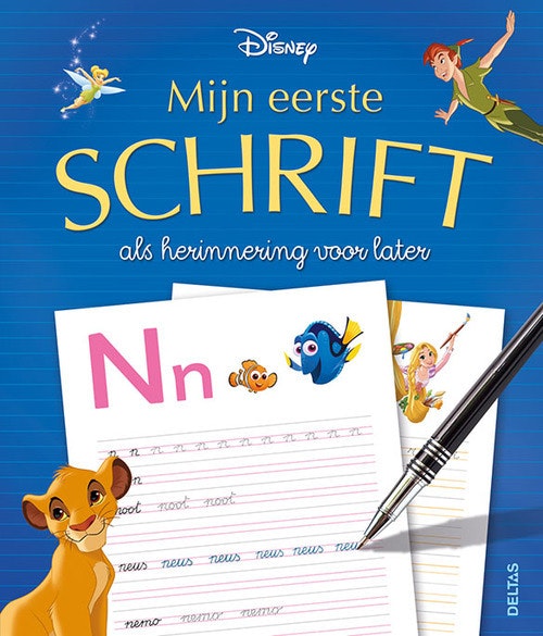 Deltas Disney Mijn eerste schrift als herinnering voor later