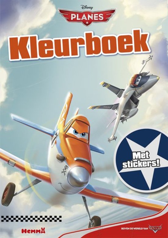 Deltas Kleurboek planes