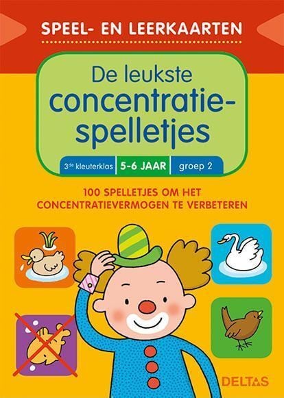 Deltas Speel- en leerkaarten - De leukste concentratiespelletjes (5-6 j.)