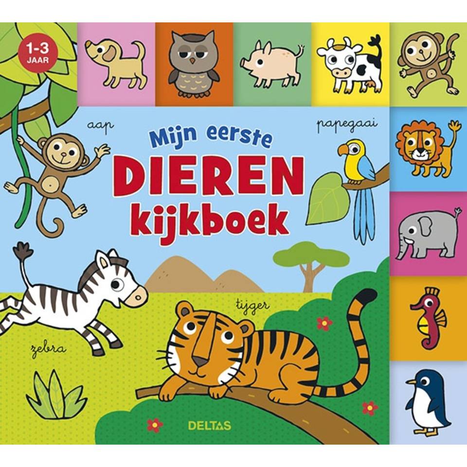 Deltas mijn eerste dieren kijkboek 21 cm Anita Engelen