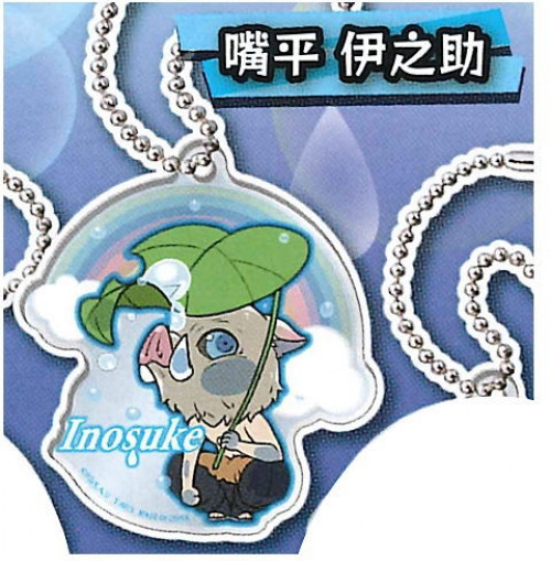 Demon Slayer Kimetsu no Yaiba Umbrella Charm Gashapon - Inosuke