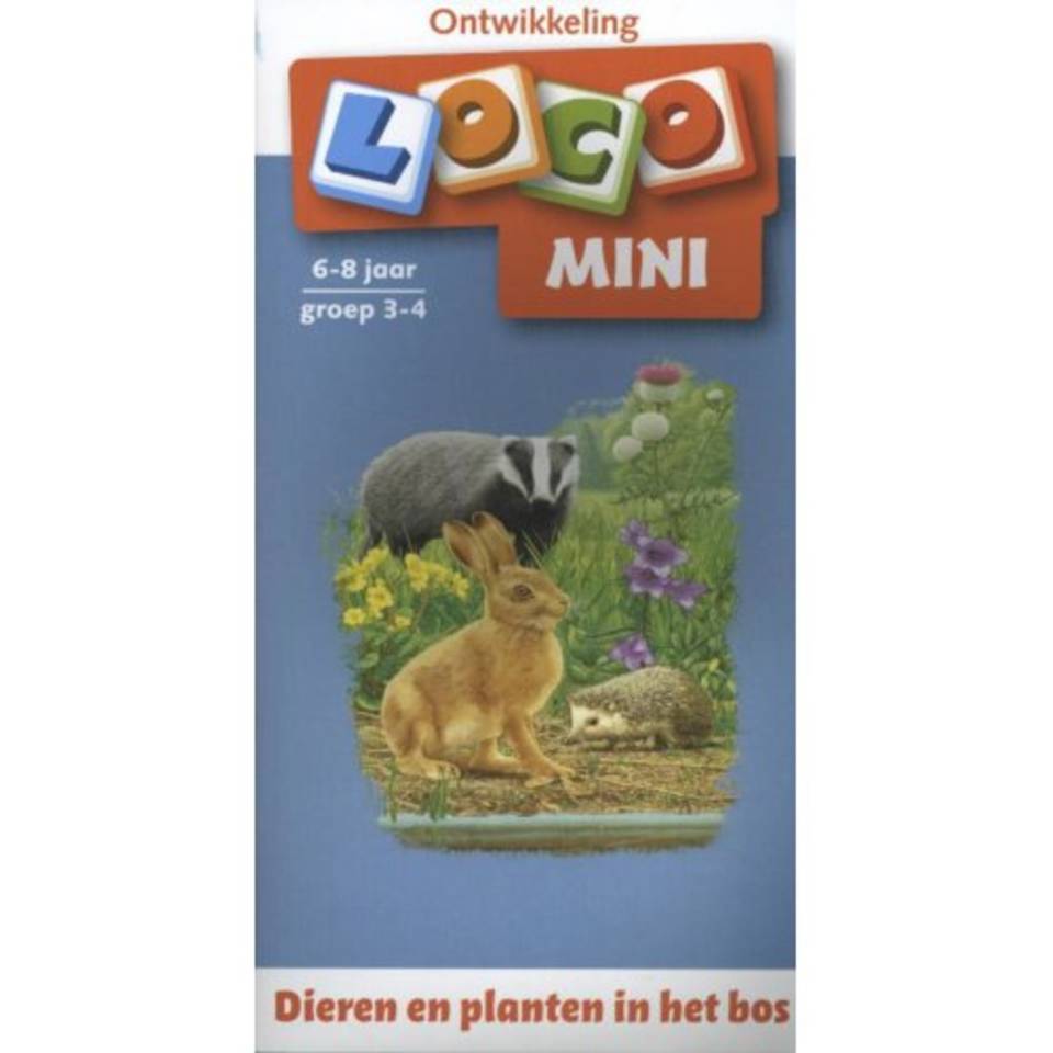 Dieren En Planten In Het Bos - Loco Mini