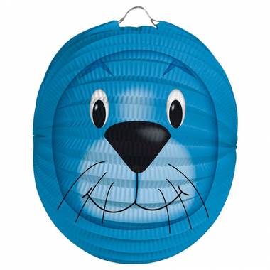 Dieren lampion zeehond 22 cm