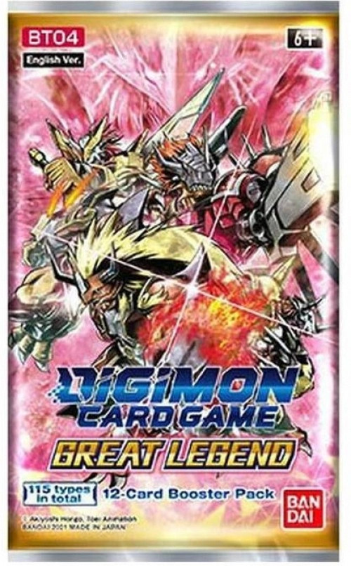 Digimon TCG Great Legend Booster Pack