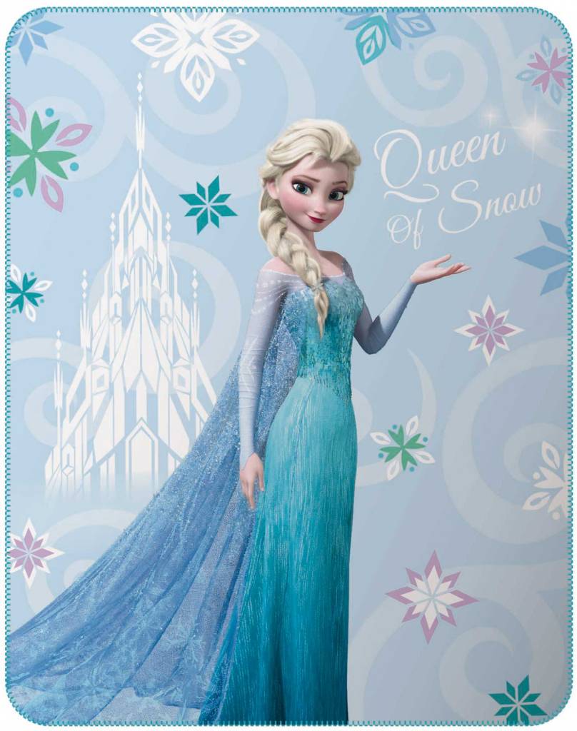 Disney Frozen Plaid Arabesque 110x140cm Polyester