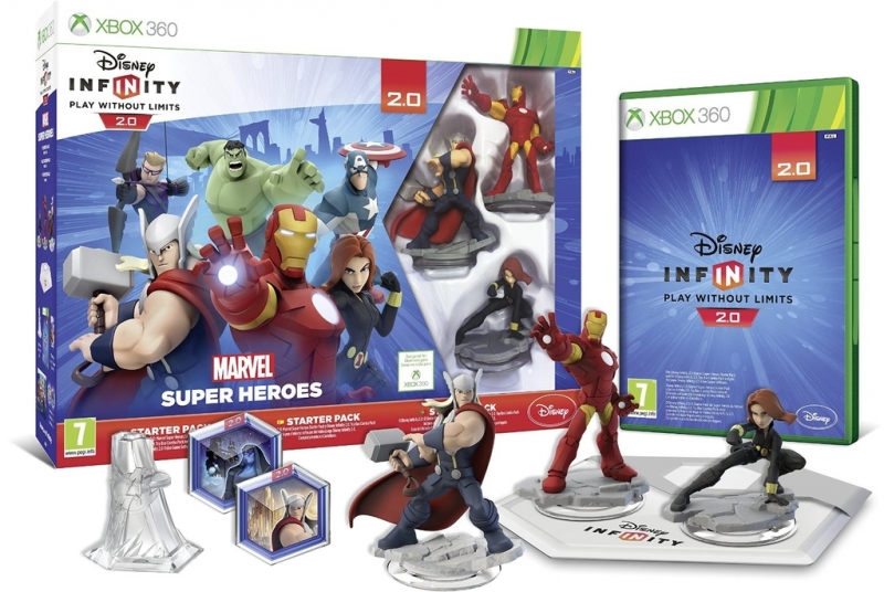 Disney Infinity 2.0 Marvel Super Heroes Starter Pack