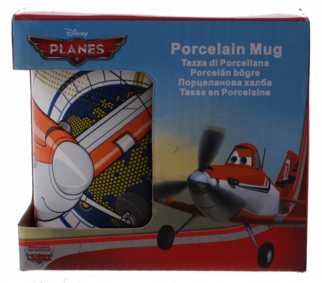 Disney Planes mok porselein 600 ml wit