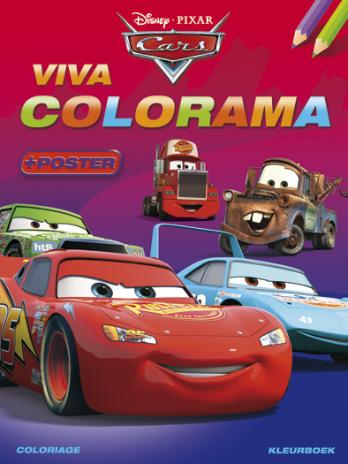 Disney Viva Colorama Cars (met poster)