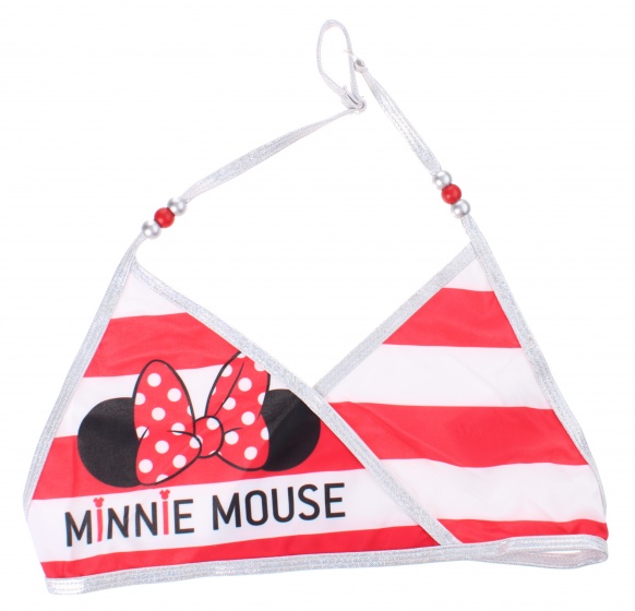 Disney bikini Minnie Mouse meisjes streep rood maat 128