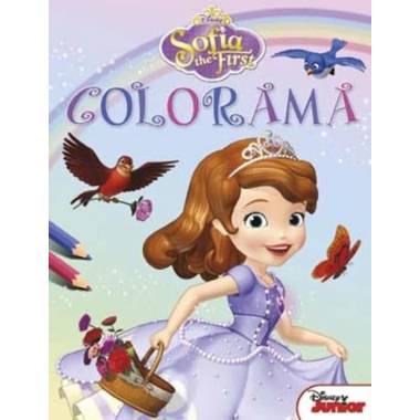 Disney kleurboek colorama sofia the first 25 cm