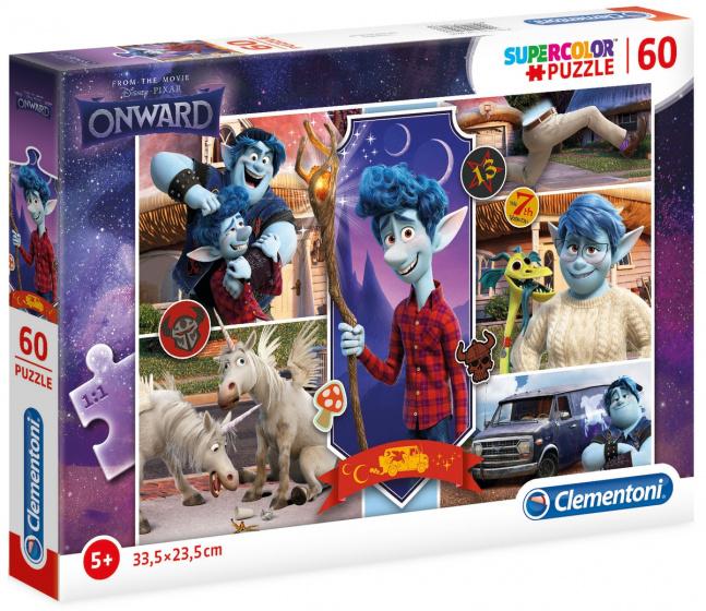Disney legpuzzel Onward 33.5 x 23.5 cm karton 60 stukjes