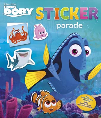 Disney sticker parade Finding Dory