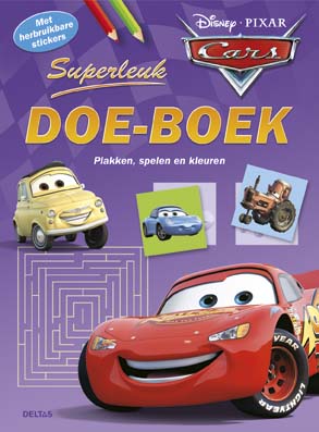 Disney superleuk doe-boek Cars