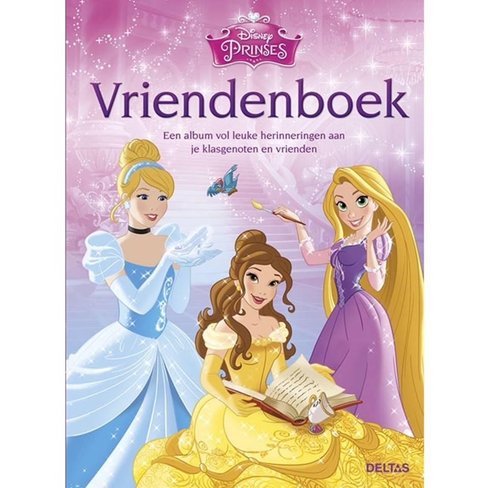 Disney vriendenboek Princess 22 cm