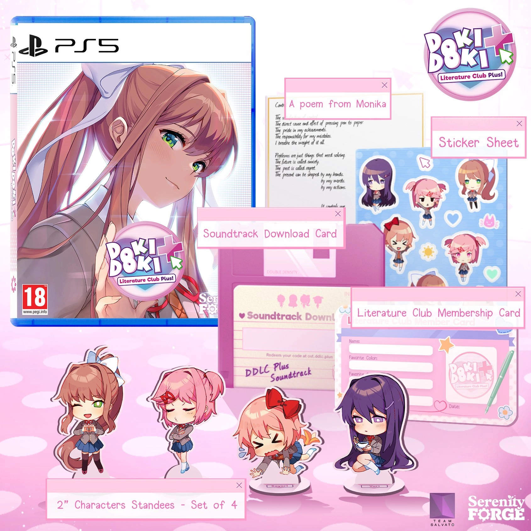 Doki Doki Literature Club Plus! Premium Physical Edition