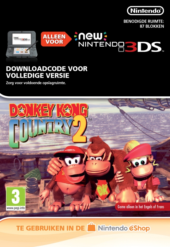 Donkey Kong Country 2: Diddy\s Kong Quest Virtual Console (New 3DS/New 2DS only)