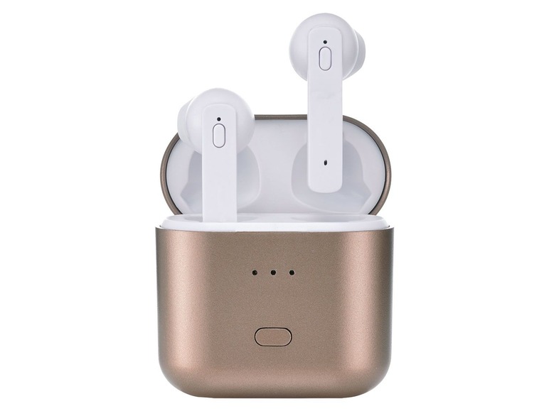 Draadloze Bluetooth in-ear-oordopjes Goud