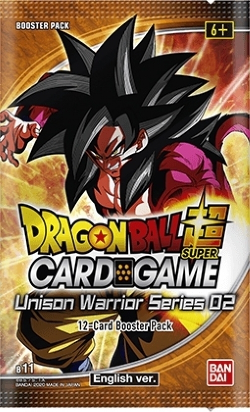 Dragon Ball Super TCG Rise of the Unison Warrior 2 Booster Pack