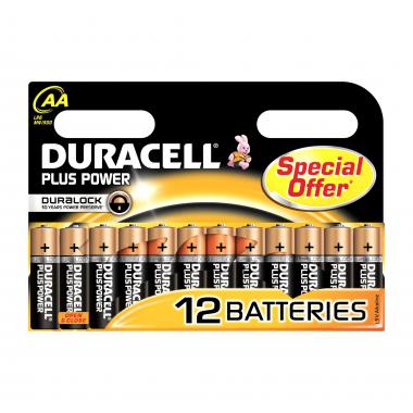 Duracell Plus Power AA Batterijen - 12 stuks